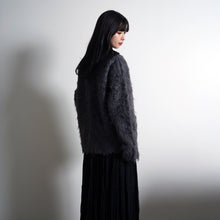 画像をギャラリービューアに読み込む, Shaggy Knit Cardigan