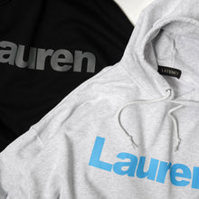 画像をギャラリービューアに読み込む, Lauren HOODIE BLACK(OVER SIZE)