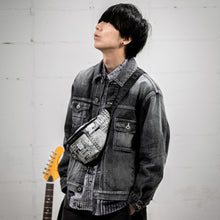 画像をギャラリービューアに読み込む, FDMTL × LATENCY BLACK DEMIM JACKET