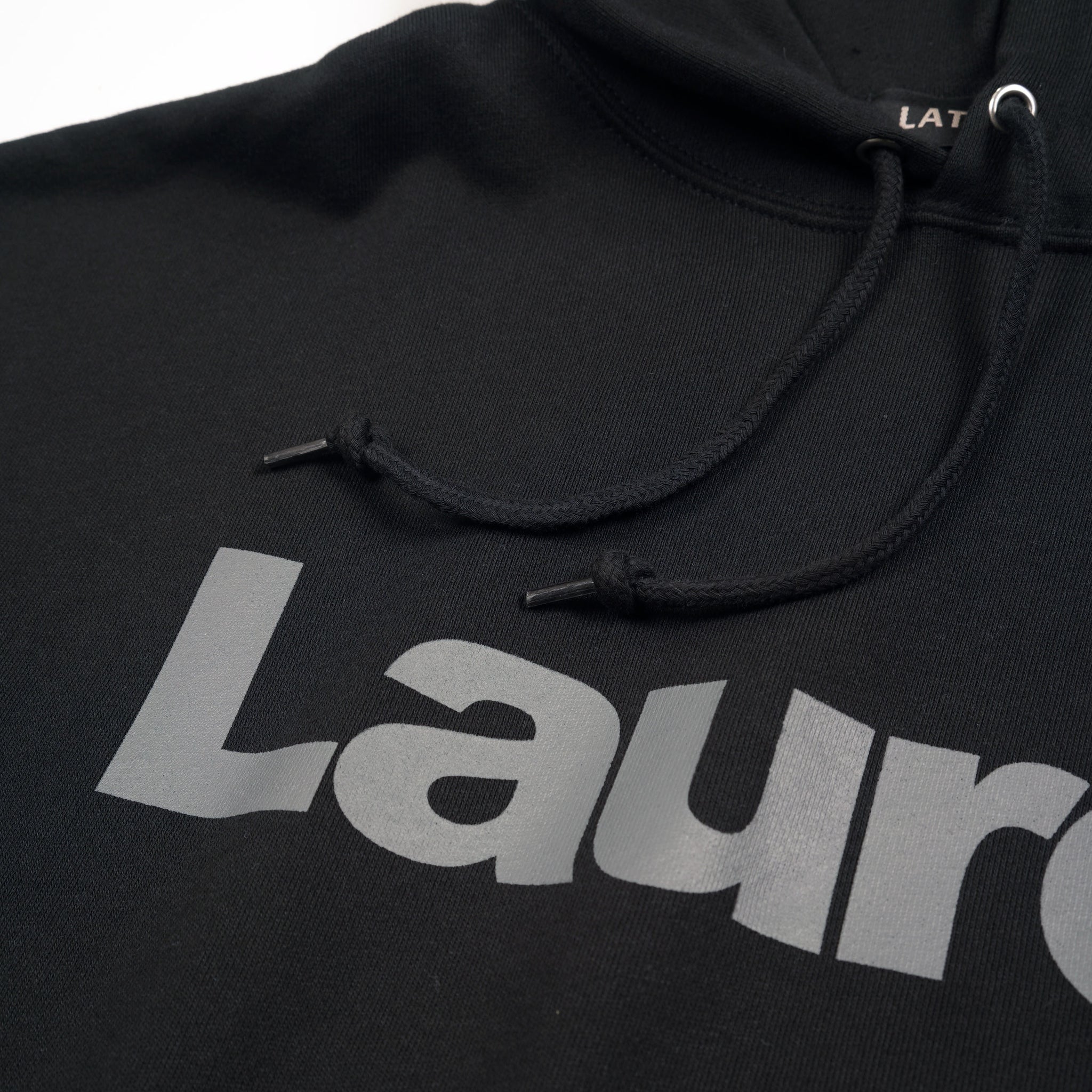 Lauren HOODIE BLACK(OVER SIZE) – latency.jp
