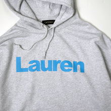 画像をギャラリービューアに読み込む, Lauren HOODIE TOP GRAY(OVER SIZE)
