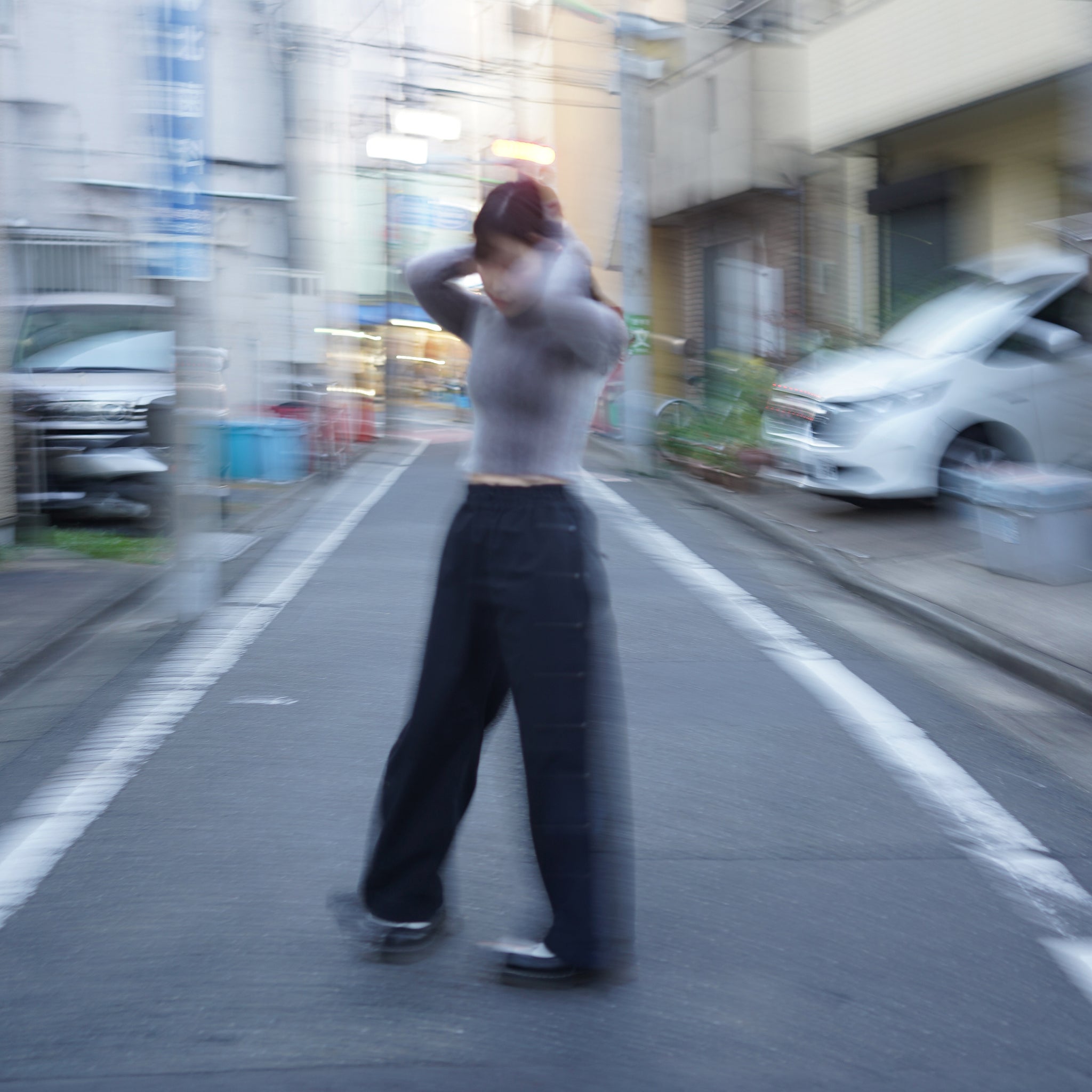LATENCY SIDE STRIPE PANTS v.4(BLUE)レディース SIDE STRIPE PANTS v.4(BLUE) – latency.jp