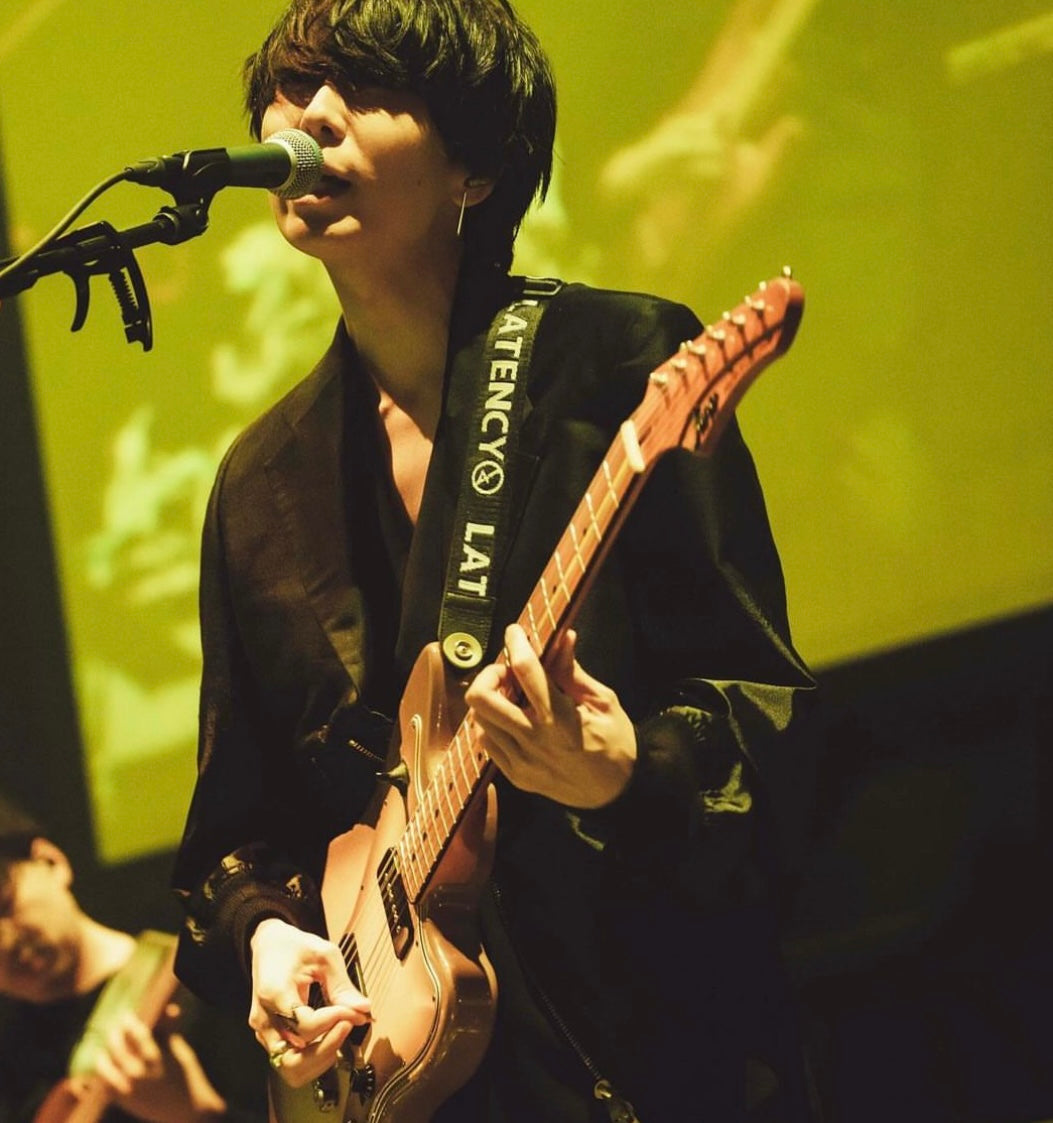 LATENCYギターストラップ GUITAR STRAP BLK/WHT – latency.jp