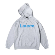 画像をギャラリービューアに読み込む, Lauren HOODIE TOP GRAY(OVER SIZE)
