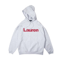 画像をギャラリービューアに読み込む, Lauren HOODIE TOP GRAY(OVER SIZE)
