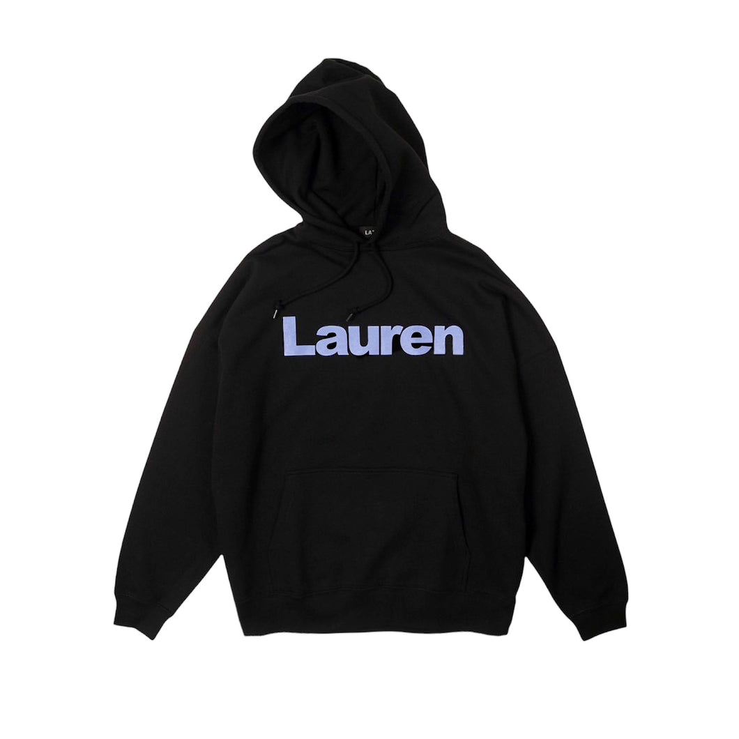 Lauren HOODIE BLACK(OVER SIZE)