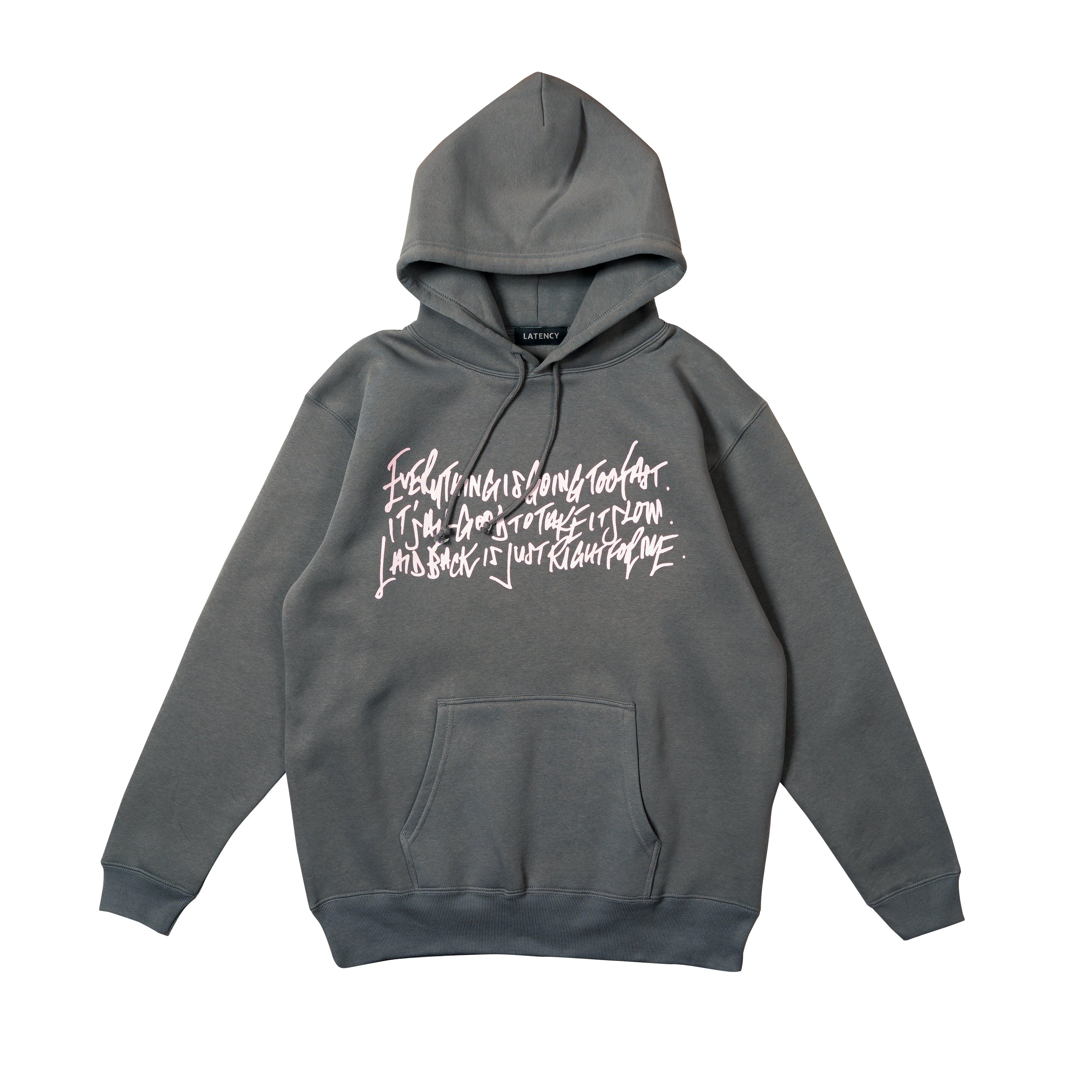 YOICHIRO UCHIDA/LATENCY CREW NECK HOODIE